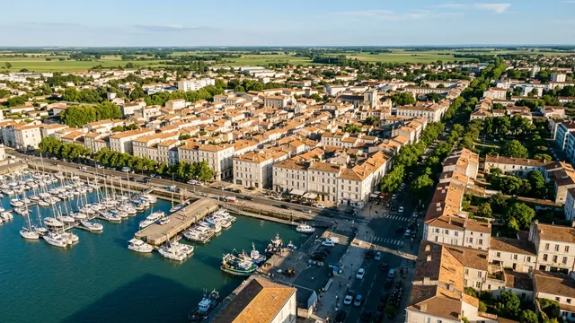 Vue aérienne — Charente-Maritime — illustration, ne représente aucun établissement