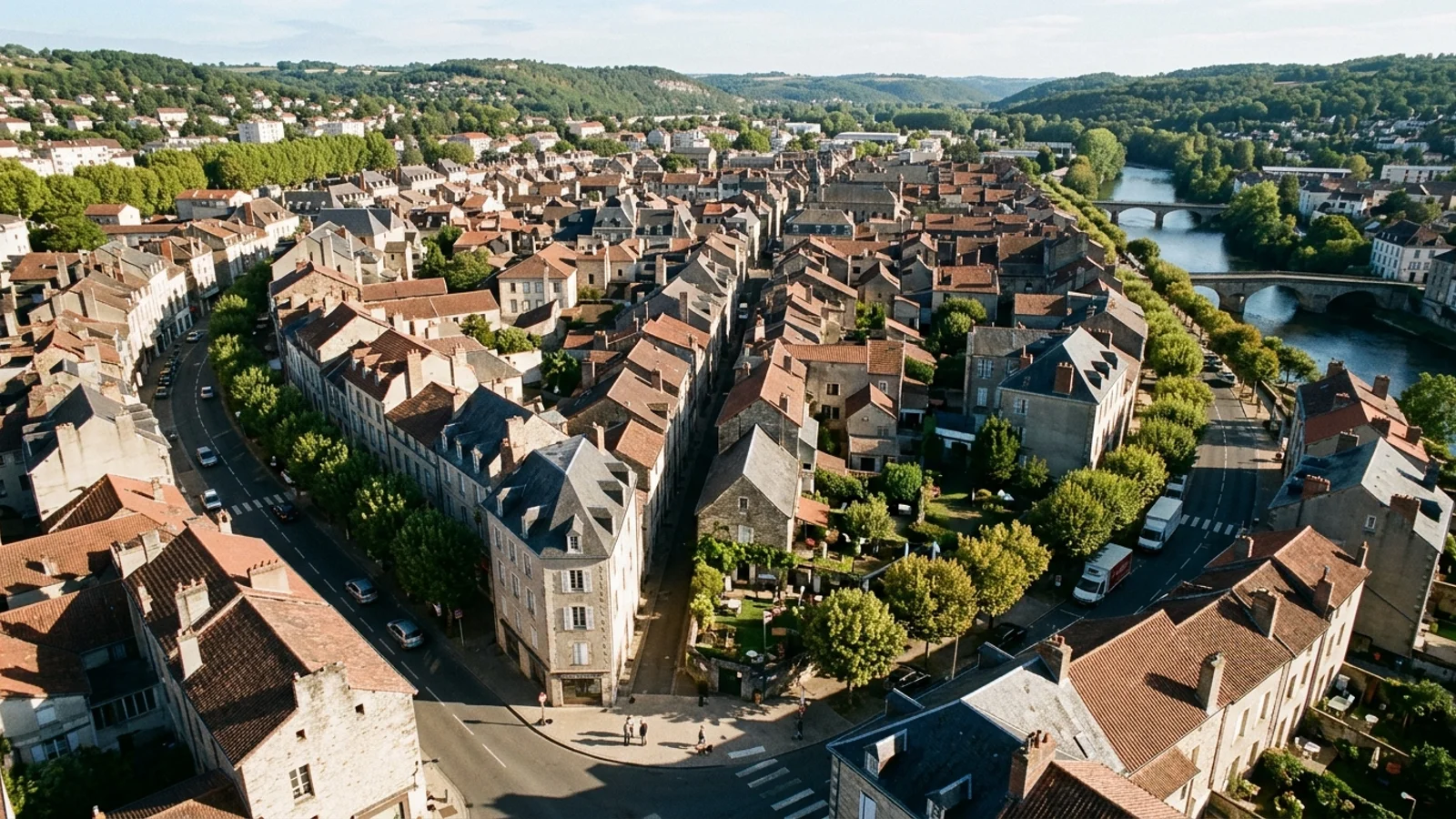 Paysage Corrèze — illustration, ne représente aucun établissement
