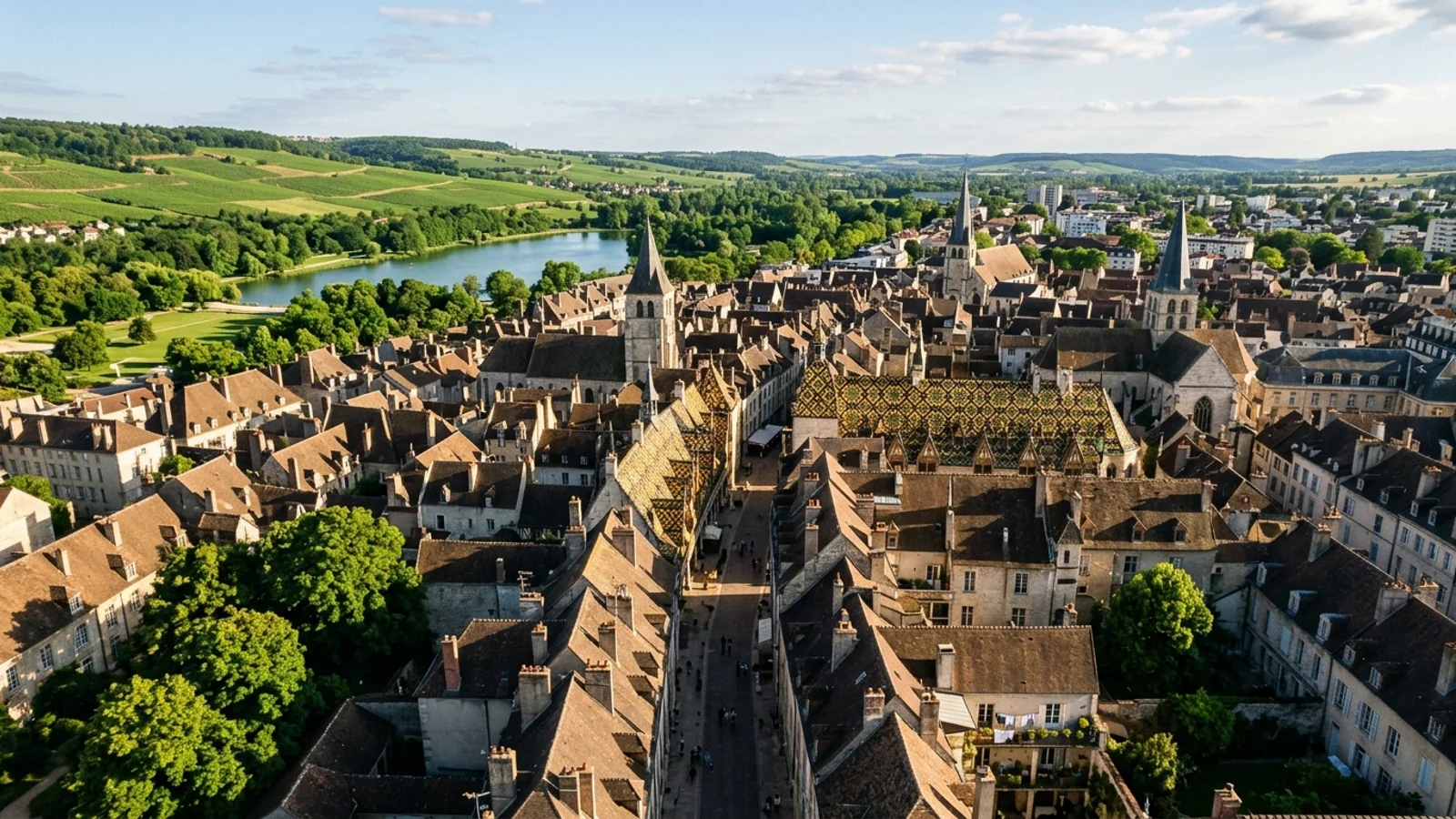 Paysage Côte-d'Or — illustration, ne représente aucun établissement