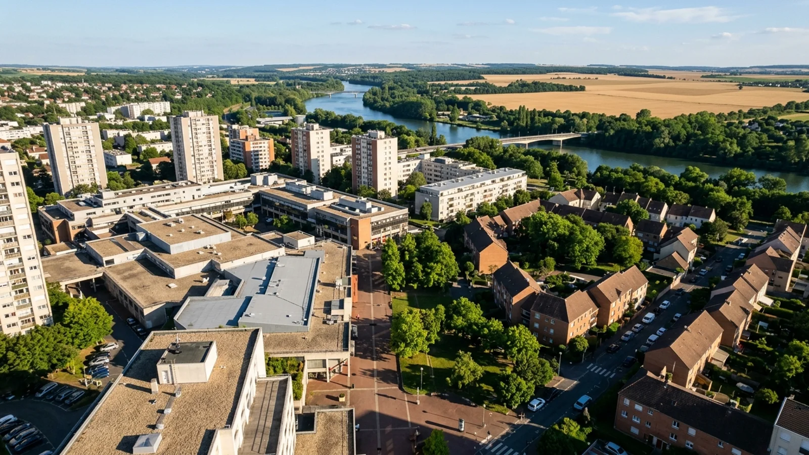 Paysage Essonne — illustration, ne représente aucun établissement