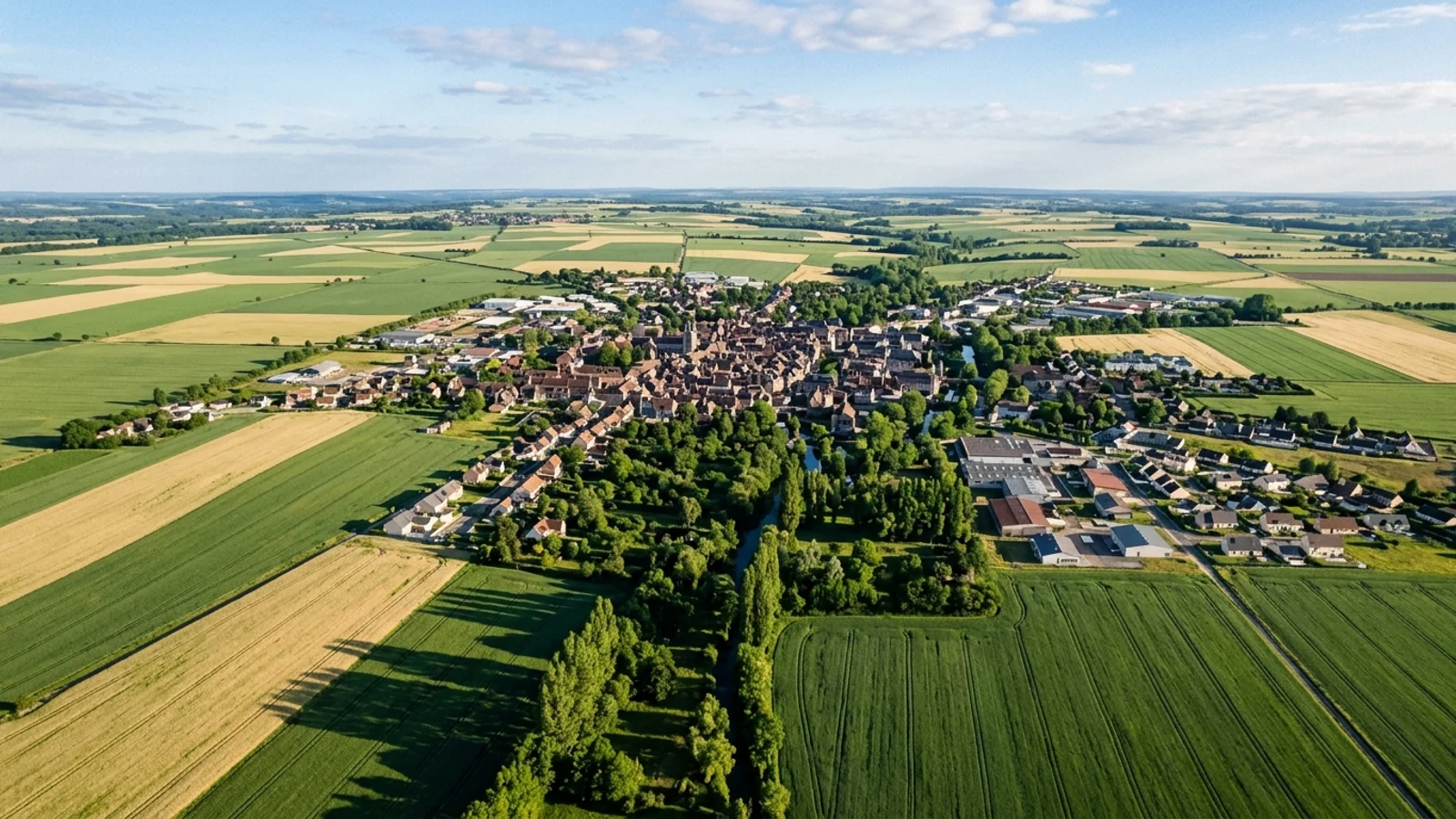 Paysage Eure — illustration, ne représente aucun établissement