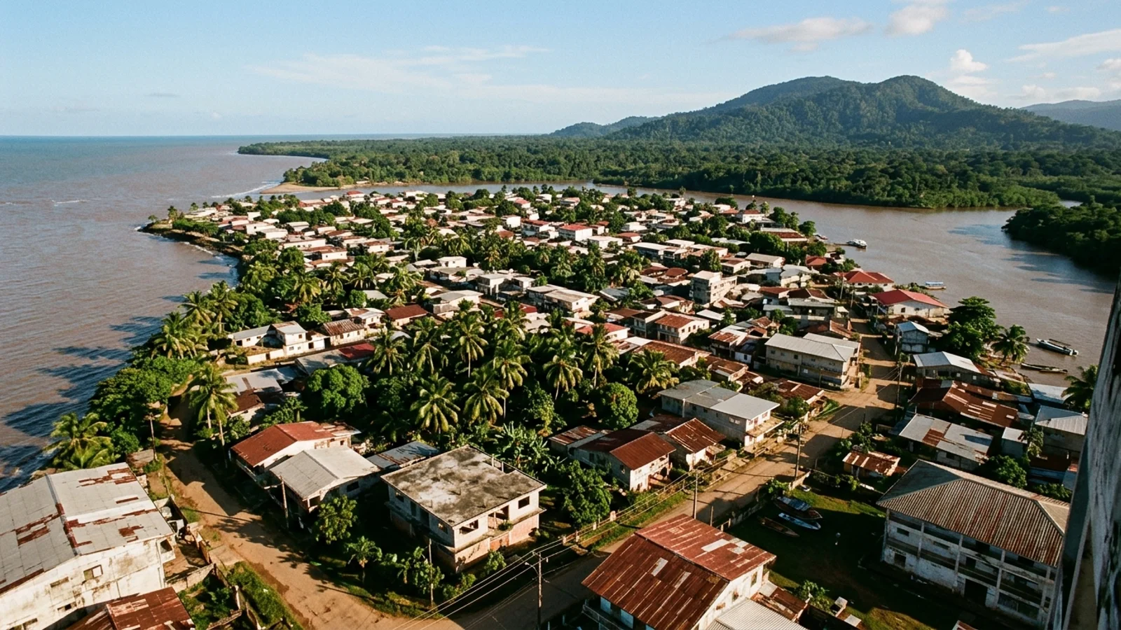 Paysage Guyane — illustration, ne représente aucun établissement