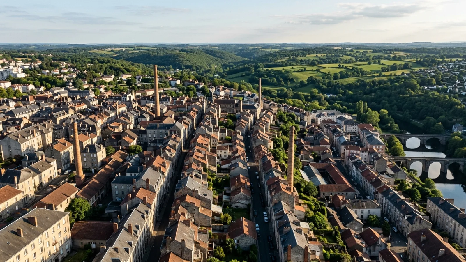 Paysage Haute-Vienne — illustration, ne représente aucun établissement