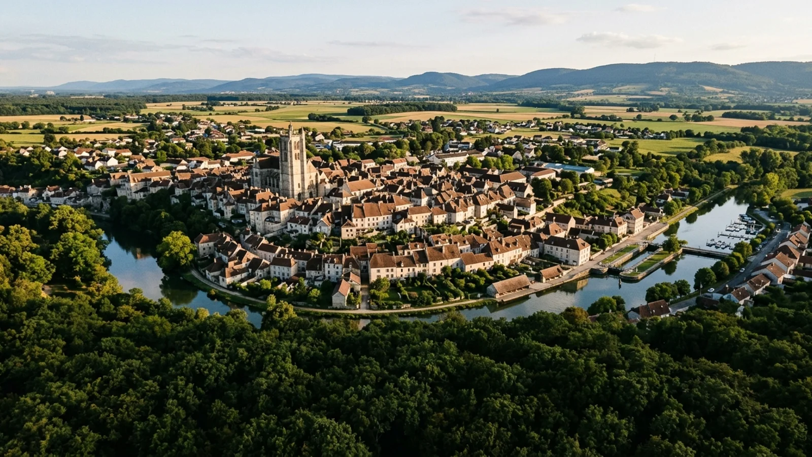 Paysage Jura — illustration, ne représente aucun établissement