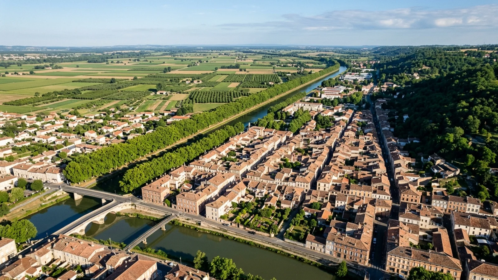 Paysage Lot-et-Garonne — illustration, ne représente aucun établissement