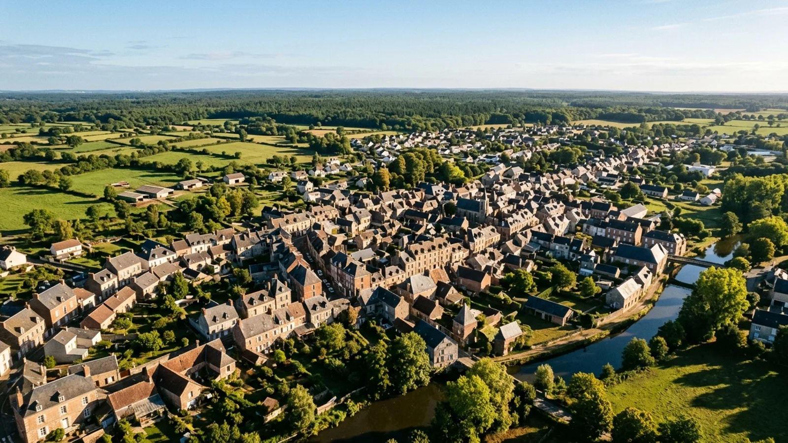 Paysage Orne — illustration, ne représente aucun établissement
