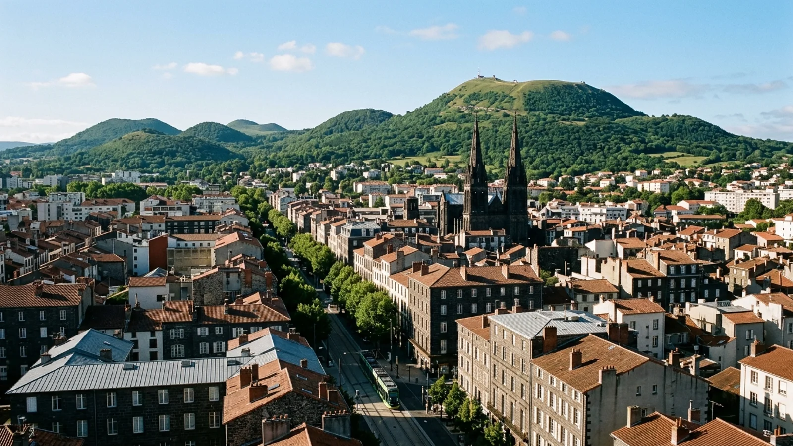 Paysage Puy-de-Dôme — illustration, ne représente aucun établissement