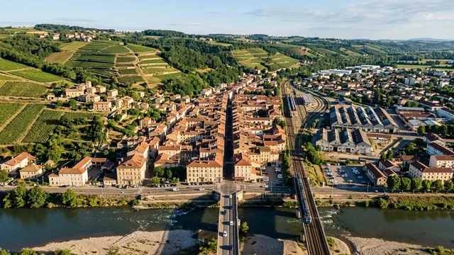 Paysage Rhône — illustration, ne représente aucun établissement