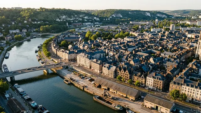 Paysage Seine-Maritime — illustration, ne représente aucun établissement