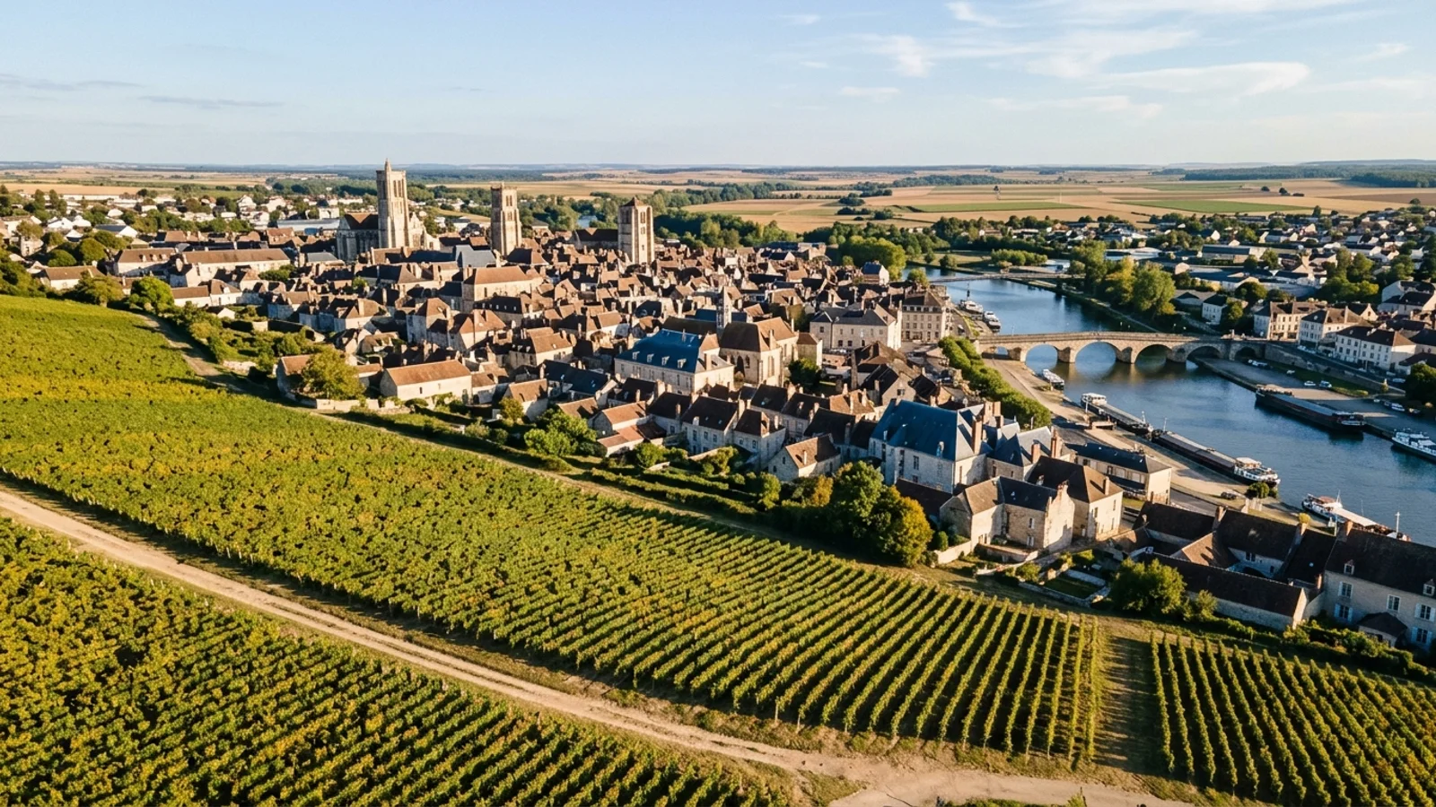 Paysage Yonne — illustration, ne représente aucun établissement