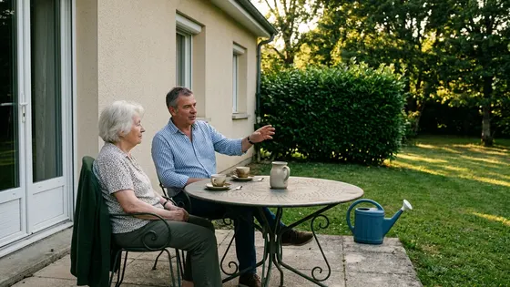Ça devient difficile à la maison — illustration, ne représente aucun établissement